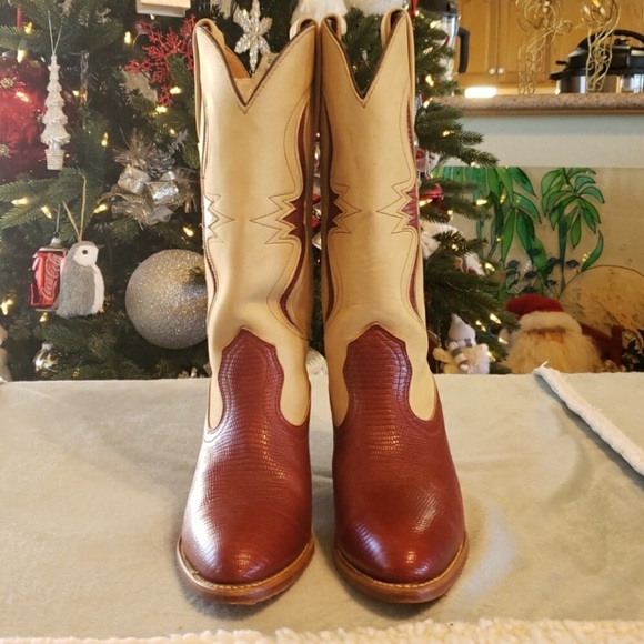 Jennifer midcalf heeled cowgirl boots - Picture 2 of 6